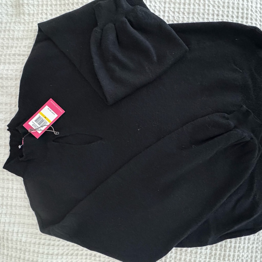 Vince Camuto Black Cowl Neck Sweater - Picture 3 of 5